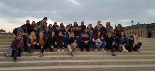 Road trip Parisien pour les élèves premières STHR du lycée hôtelier du Val de Loire