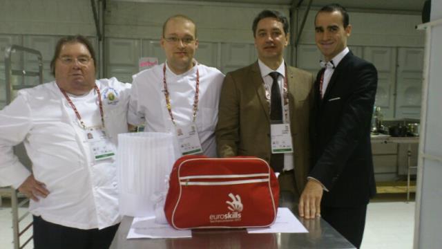 Les deux Français Anthony Mourot et Charles-Henri Moec ont représenté la France en Belgique lors de Euroskills 2012.