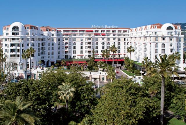 Le Majestic Barrière à Cannes.