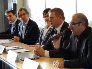 Débat à Ferrandi sur la pêche durable avec François Pasteau, Olivier Roellinger, Elisabeth Vallet,...