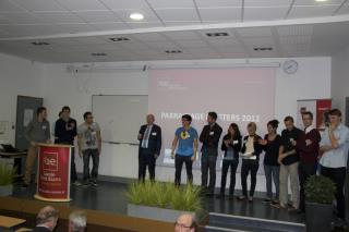 Les étudiants de l'IAE Savoie Mont-Blanc d'Annecy (74) très à l'écoute de Bernard Fournier.