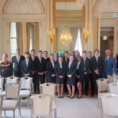 La classe de 2TSC du lycée des métiers Sainte-Anne (promotion 2022)