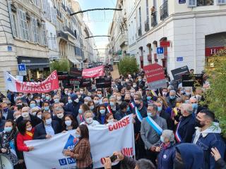 5 000 personnes selon la police ont battu le pavé le 26 novembre.