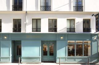 La façade de l'hôtel Gramont, à Paris (Iie).