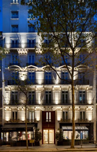 L'hôtel Bowmann, à Paris (VIIIe), compte 53 chambres et suites sur 8 étages.