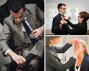 Le grooming est le soin qu'une personne va prendre de son image : posture, tenue vestimentaire,...