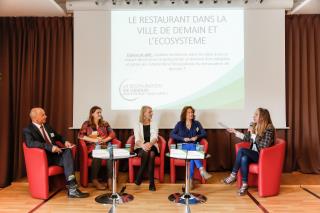 Table ronde 'penser le restaurant dans la ville de demain et son écosystème', avec