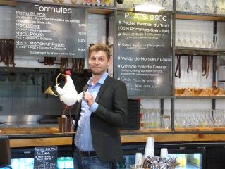 Monsieur Poule, fast good autour du poulet fermier, Matthieu Binette