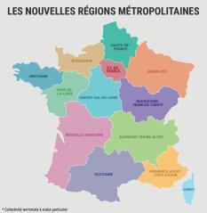 Les nouvelles régions métropolitaines