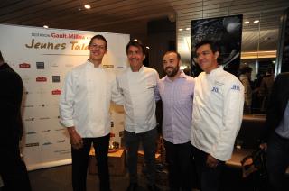 Cyril Choisne, Yannick Alleno, Arnaud Morel et Santiago Torrijos.