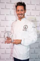 Cédric Grolet, chef pâtissier du Meurice à Paris, élu meilleur pâtissier de l'année 2016.