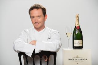 Marco Fadiga, nouveau chef de cuisine de Moët & Chandon.