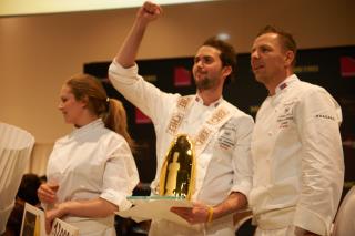 Orjan Johannessen, vainqueur du Bocuse d'or Europe à Bruxelles.