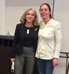 Carole Bougrain et Nina Métayer