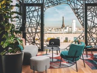 À l'Ilvolo, le bar et rooftop du nouveau Novotel Paris Vaugirard Montparnasse