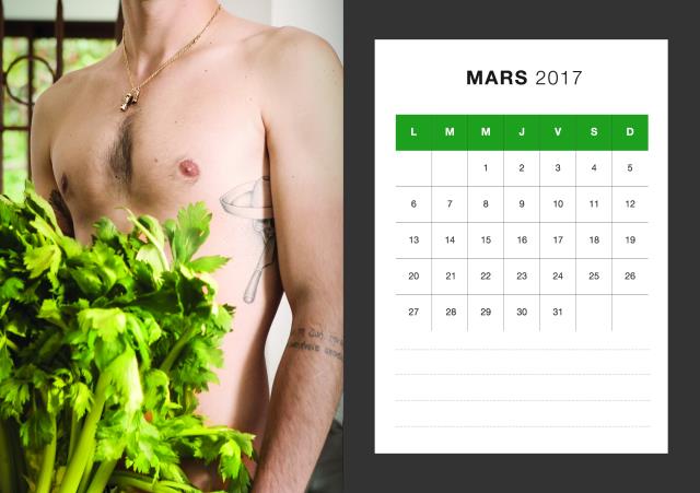 Le calendrier 2017 'Les Chefs s'effeuillent' est vendu 17 € sur le Marché de Noël (stand Chez le Pèr'Gras), dans les restaurants des 12 Chefs et au siège de l'UMIH38