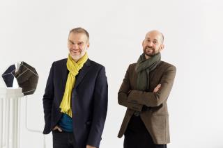 Les designers Frédéric Lecourt et Antoine Fenoglio, fondateurs des Sismo.