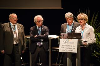 De gauche à droite : Claude Daumas, vice-président, Didier Chenet, président, Philippe Quintana,...