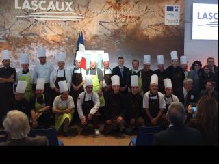 Les chefs Logis mobilisés pour le cocktail d'inauguration de Lascaux IV.