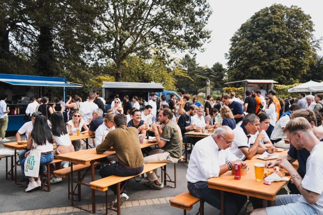 Entre deux masterclasses et rencontres avec les exposants, les festivaliers pourront découvrir les portions salées et sucrées en mode street food.