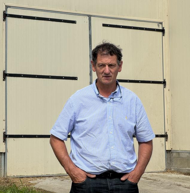 Éric Dumas, producteur, éleveur et engraisseur, et président du Comité interprofessionnel des palmipèdes à foie gras (Cifog).