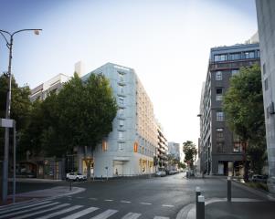 Le futur Easyhotel de Marseille. 