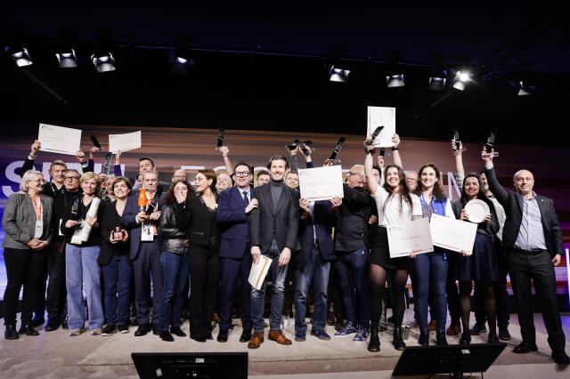 Les lauréats des Sirha Innovation Awards. 