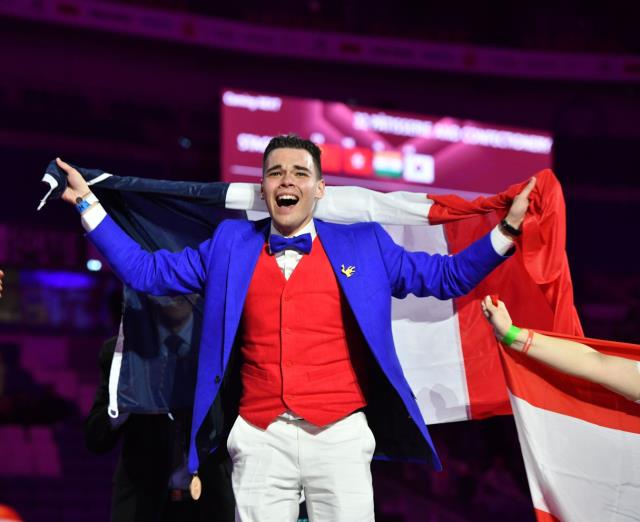 Léo Chiquet, champion du monde WorldSkills