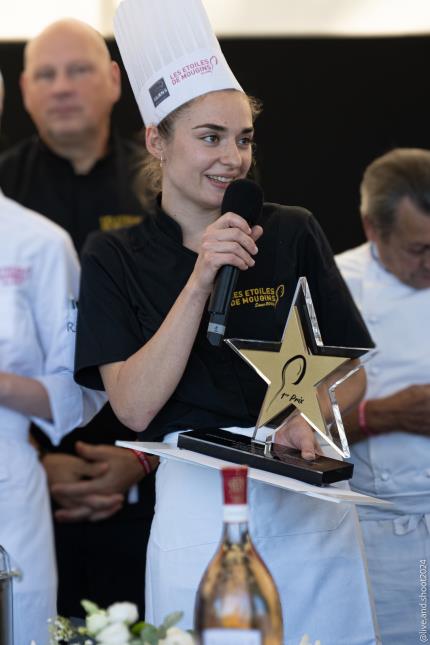 Marjorie Frayssignes, lauréate du concours Roger Vergé du jeune chef.