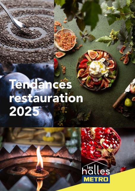 Metro explore les tendances 2025 en restauration dans ce livre blanc, paru en janvier.