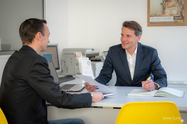 Franck Guérineau, dirigeant de l'agence Century 21 Transco 17