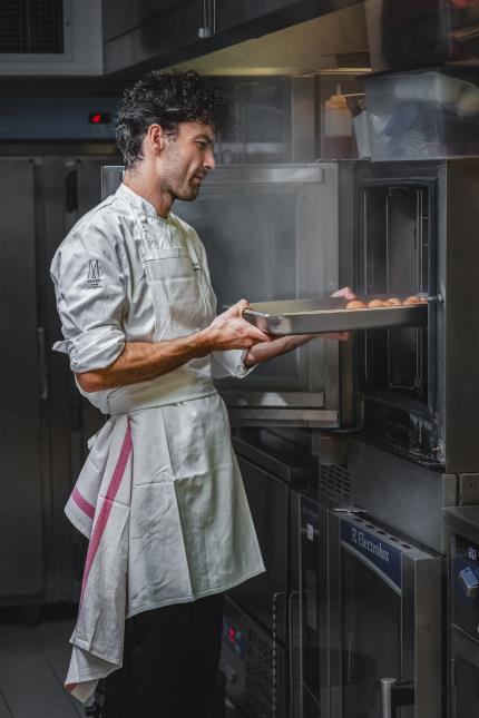 Benjamin Jourdren, chef à la Table de Balthazar (Rennes). 