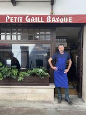 Iñaki Aizpitarte a repris le Petit Grill basque au printemps dernier