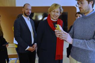 Visite de la ministre Nathalie Delattre au Pullman Paris Bercy