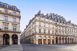 La façade de l'hôtel Maison Barrière Vendôme, à Paris. 