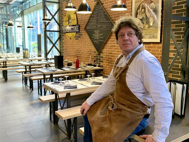 Voilà 18 ans qu'Olivier Frugier et son Bistrot d'Olivier sont installés dans les Halles Centrales de Limoges