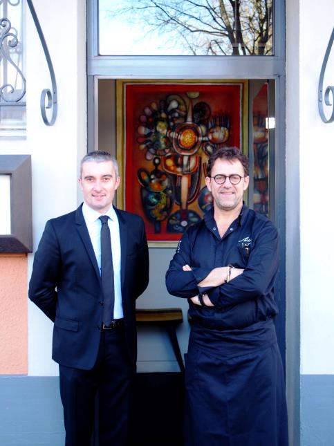 Arnaud Ducroux et Michel Sarran, complices depuis quinze ans.