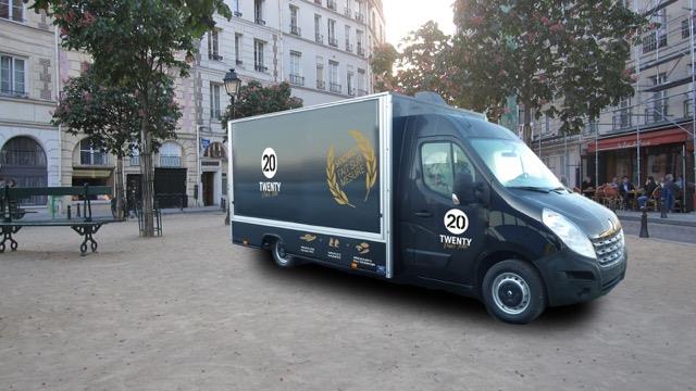 Le food-truck 'Twenty' d'Elior.