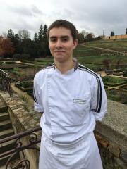 Benjamin Couturier, 16 ans, élève en 1ère année Bac Pro Cuisine au Lycée professionnel Edouard...