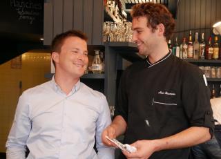 Antoine Menard et Alexis Braconnier du Café Pélican, Paris Xe