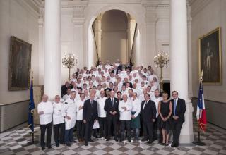 Dîner des Grands Chefs au  Ministère des Affaires étrangères et du Développement International à...