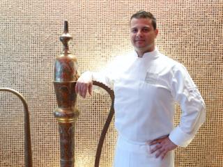 Joseph Moubayed, nouveau chef du restaurant l'Arabesque.