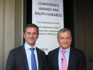 Bertrand Lelaure, Directeur et Ralph Hababou, pdt de PB-RH