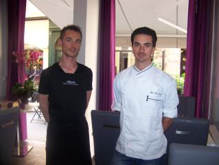Augusto Garcia Santos et Stéphane Seixas ont ouvert leur première affaire, un restaurant italien...