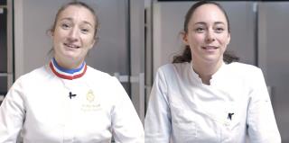 Virginie Basselot et Nina Metayer, les deux présidentes du concours Création et Saveurs de...