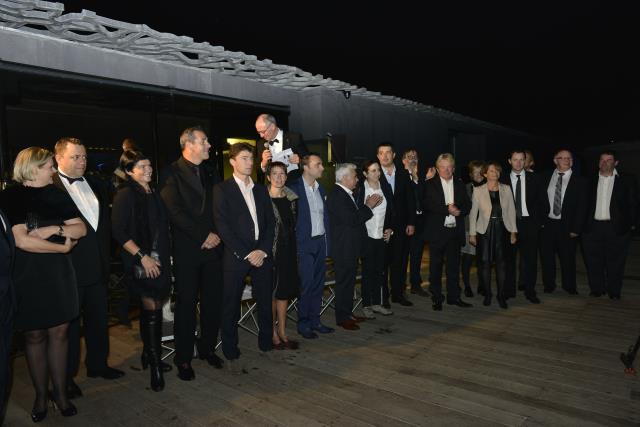 Les nouveaux membres des Grandes Tables du Monde présentés lors du dîner de gala au Mucem.