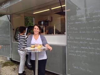 Le Camion de Sophie en escale entre Vence et Tourrettes-sur-Loup