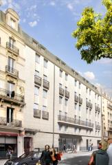 L'ouverture du premier hôtel Okko (80 chambres), situé rue de Strasbourg à Nantes (44), est prévue...