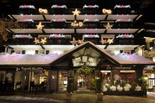 L'Hôtel Mont Blanc à Megève.