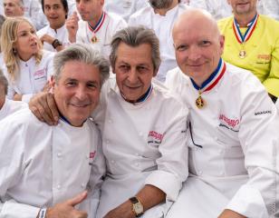 Michel Roth, Jacques Maximin et Christophe Quantin